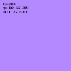 #B489FF - Dull Lavender Color Image